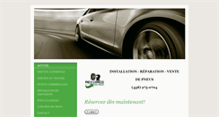 Desktop Screenshot of pneusexpressrivenord.com